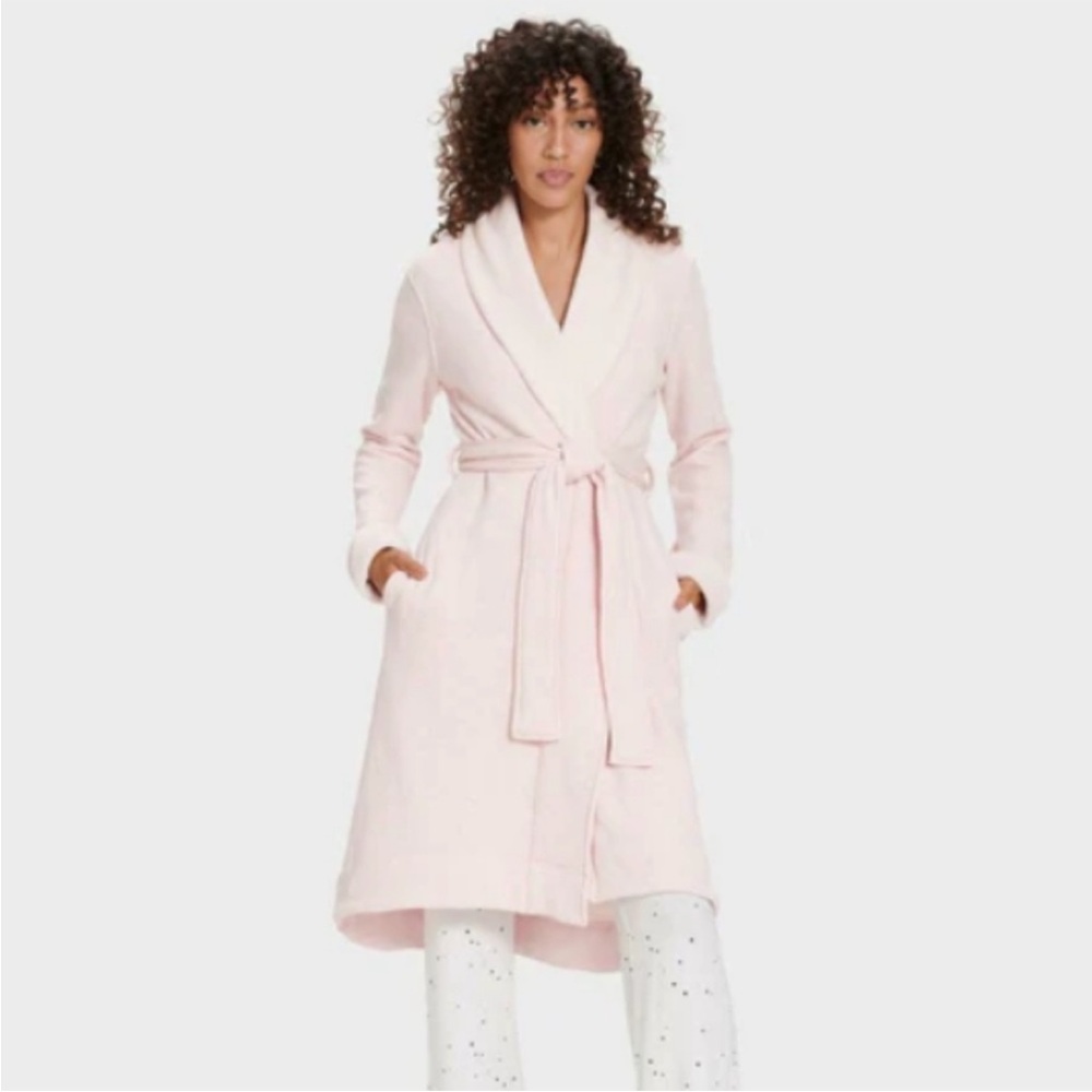 UGG Blanche Women's Robe. Size Medium, Seashell Heather Pink. NWOT